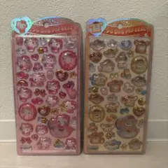 ベビー ハローキティ ポムポムプリン うるちゅる ポップシール 2枚セット