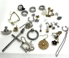 まとめ売りピアスセット 26点ジャンクアンティークレトロヴィンテージ平成