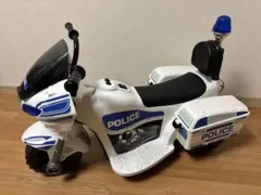 POLICEデザイン ミニバイク サイレン付き