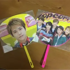 popcorn うちわ