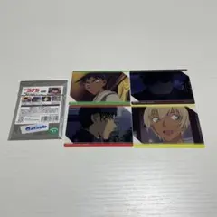 名探偵コナン 場面写トレーディングクリアカード 4枚セット