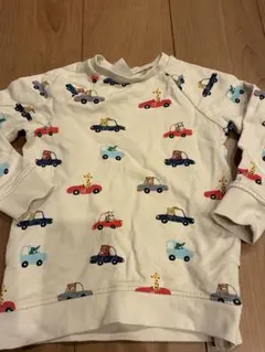 H&M 車のプリント トレーナー 100cm 110cm