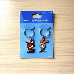 ディズニー ズートピア ジュディ＆ニック ペアキーチェーン