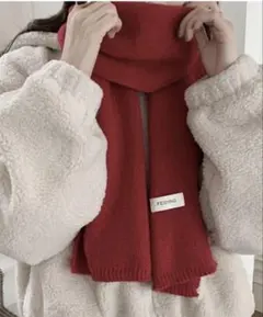 マフラー 赤 ミカサ