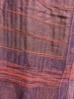 AZUL 紫とオレンジ ストール