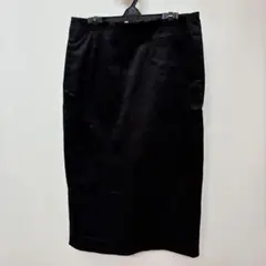 無印良品　ブラック スカートのサムネイル