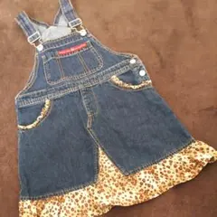 デニム ジャンパースカート