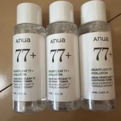 【新品・未開封】Anua ドクダミ77% スージングトナー 40ml 3本セット