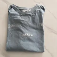 ZARA 青 クルーネック Tシャツ 13-14歳