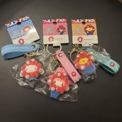 新品・未使用」サンリオ推しカラー・パステル・クリアキーホルダー 