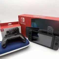 Nintendo Switch 2018年製 箱/128GBSD/プロコン付き Nintendo Switch 2018年製 箱/128GBSD/プロコン付き - メルカリ