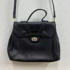 【希少美品】LA BAGAGERIE ショルダーバッグ レザー フランス製 黒