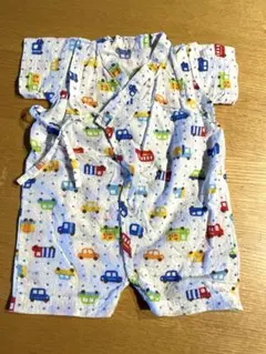 【ミキハウス】ベビー甚平 60-70サイズ