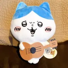 美品タグ付き ✩ ハチワレ ぬいぐるみ ギター BIGぬいぐるみ ちいかわ