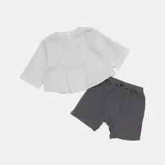 petit main スクエアブラウス＋パンツセット　フォーマル　入園式