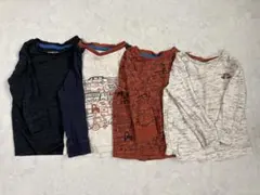 NEXT ネクスト 長袖Tシャツ 4枚セット 80 85 90 男の子 働く車のサムネイル
