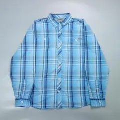W*S様 9458 美品 エディーバウアー チェック柄 長袖シャツ メンズ XL