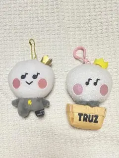 TWS トゥアス猫 ゴースト ぬいぐるみ キーリング 2点セット - メルカリ