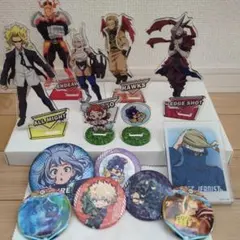 僕のヒーローアカデミア　アクリルスタンド　缶バッチ