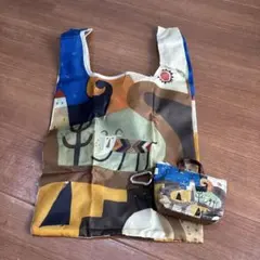 KALDI エコバッグ &カラビナ付きミニポーチ 伝説デザイン