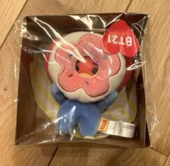 BT21 TATA ぬいぐるみ キーホルダー　ドーナツ型