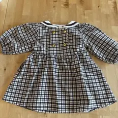 apres les cours チェック柄ワンピース 80サイズ