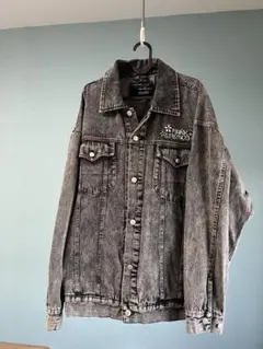 MARK GONZALES グレー デニムジャケット L