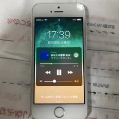 動作確認済み！ iPhone 5s 16GB シルバー レトロカメラ A1453