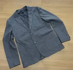 ビームス/BEAMS L千鳥格子柄 テーラードJKT グレー 2ボタン　美品のサムネイル