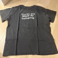 Ungrid 半袖Tシャツ チャコールグレー