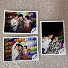 永瀬廉 西畑大吾 正門良規 WE ARE! 公式写真 3枚セット