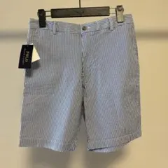 【新品未使用タグ付き】ラルフローレン　ハーフパンツ 160 ストライプ