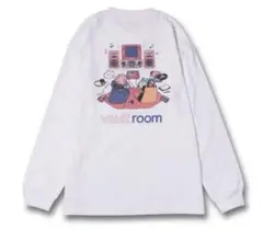 valtroom nqrse L/S TEE WHITE ロングスリーブ 白 S