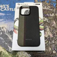 〈PITAKA〉iPhone15 ProMax カーボンファイバーケース〈美品〉