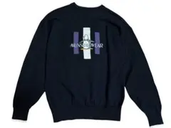 Munsingwear マンシングウエア　ペンギンロゴ セーター ネイビー