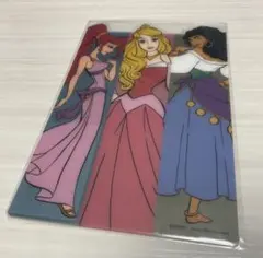 ディズニー　下敷き　エスメラルダ　メグ　メガラ　オーロラ姫のサムネイル