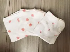 ベビーガーゼハンカチ 4枚セット ベビー用