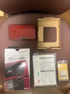Newニンテンドー3DS LL メタリックレッド ジャンク品