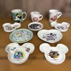 東京ディズニーシー ミッキー・ミニー陶器セット　10点