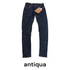 【新品】antiqua アンティカ デニムパンツ M インディゴのサムネイル