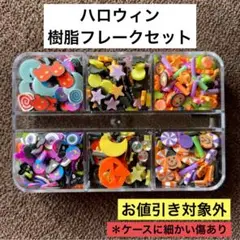 ハロウィン樹脂フレークセット６種類　⚠️お値引き対象外