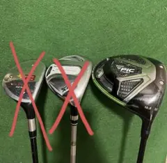 MACTEC NV301フェアウェイウッド 3・5・7W 3本セットRフレックス