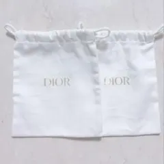 新品未使用　ディオール　DIOR 巾着袋　2点セット