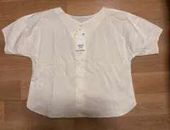 ROPÉ PICNIC 半袖シャツ M アイボリー