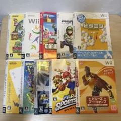 Wii ソフト10本セット バラ売り不可 出品前に動作確認済み