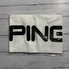 PING ゴルフ用タオル ホワイト
