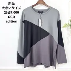 76新品　大きいサイズ　定価7.000 GGD edition トップス