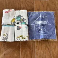 【非売品】大阪信用金庫 フラッティ ガウピィ クリーニングクロス ガーゼタオル