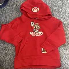 バンダイスーパーマリオ 裏毛パーカー 120