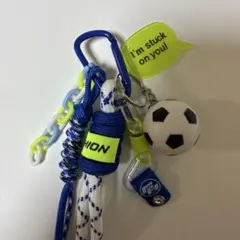 ワールドカップ✩.*˚サッカー好き✩.*˚じゃらじゃらキーホルダー